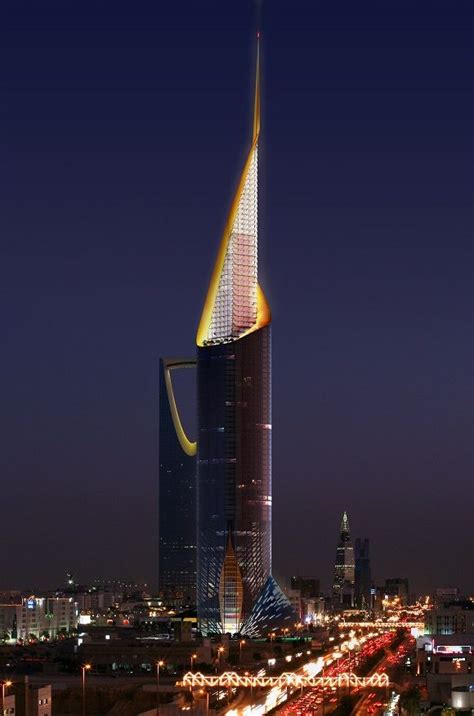 Saudi Arabiariyadh Fawaz Alhokair Tower Skyscraper Architecture