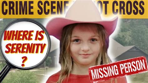 9 year old girl missing where is serenity dennard youtube