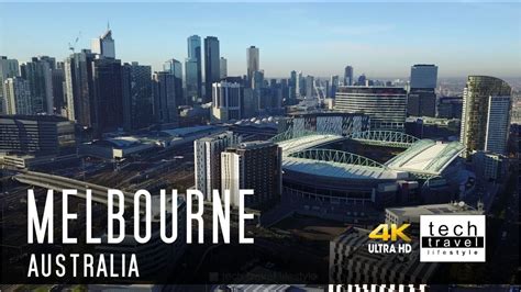 Melbourne follows australian eastern daylight time with an utc offset of utc+10. 4K Melbourne, Victoria - Australia Drone View - YouTube
