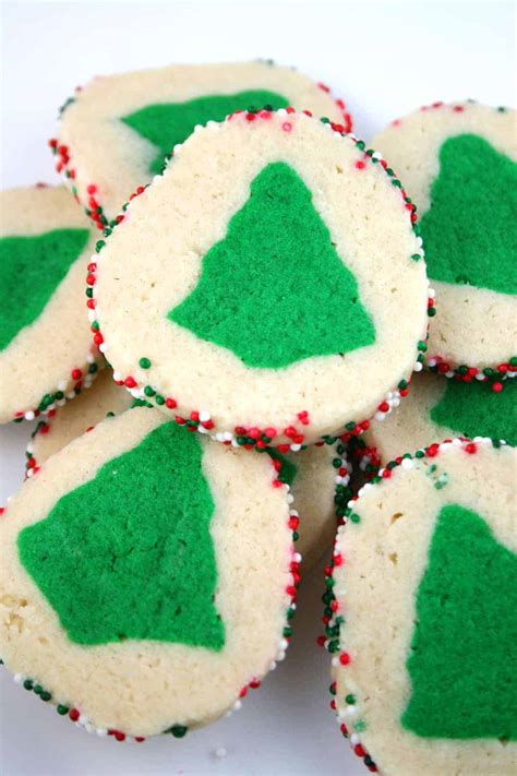 Slice N Bake Christmas Tree Cookies Mom Loves Baking