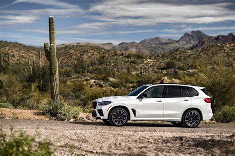 The All New Bmw X5 M Competition In Colour Mineral White Metallic And