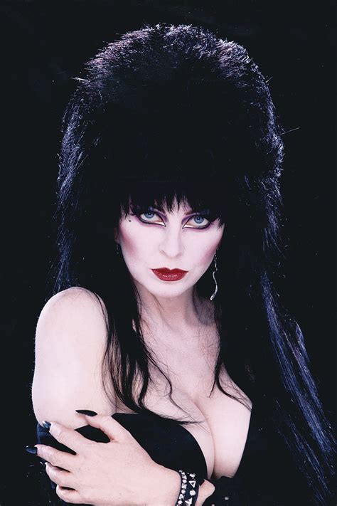 Elvira Cassandra Peterson Dark Hair Fantasy Girl