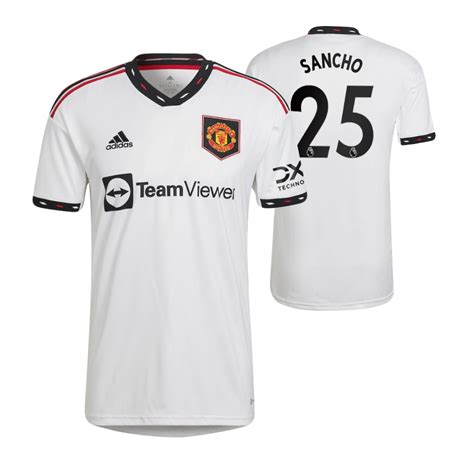 Jadon Sancho Manchester United 2023 24 Away Replica Player Jersey Green