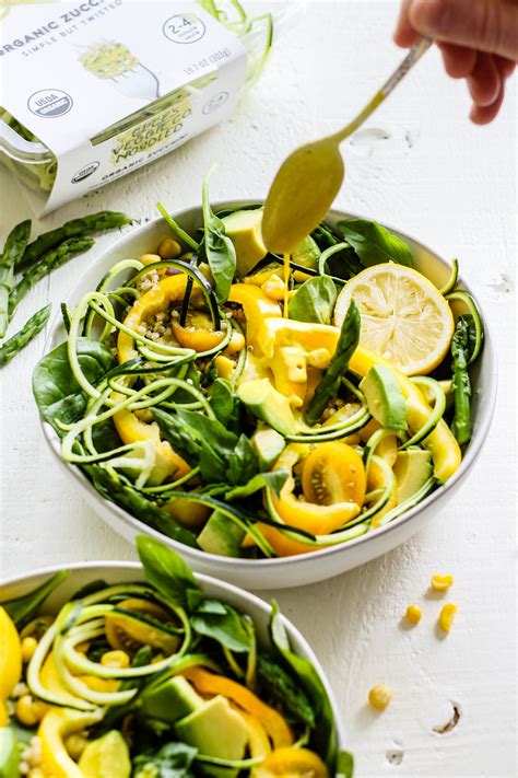 Crunchy Summer Salad With Lemon Turmeric Tahini Flora Vino