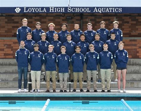 Boys Swimming Loyola Second In Cif Ss D 1 Championships