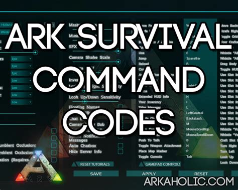 Ark Survival Evolved Command Codes Cheats Ark Survival Evolved Ark