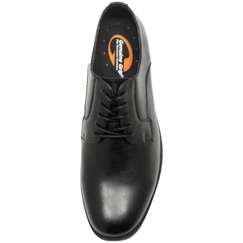 Genuine Grip 9540 Mens Black Oxford Non Slip Dress Shoe