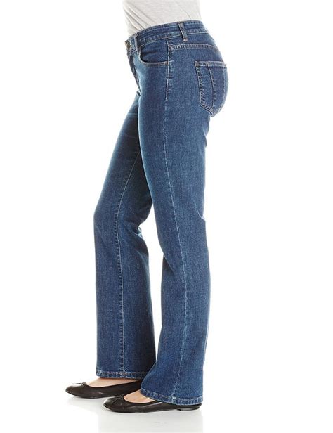 Lee Womens Jeans Comfort Fit Barely Bootcut Jean Stretch Waistband