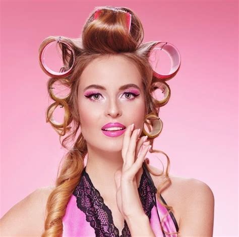 pin by jill on that s how she rolls~ hair curlers hair rollers cool hairstyles