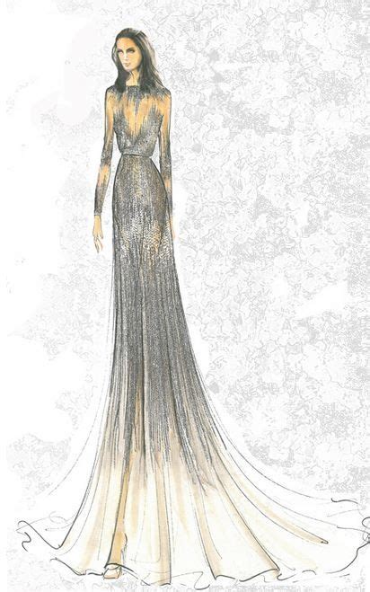 Elie Saab Fashion Illustration Fashion Design Fashion Design Sketches