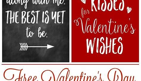 Free Valentine's Day Printables - Clean and Scentsible