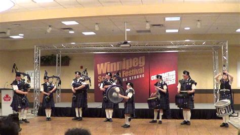 Winnipeg Scottish Festival 2015 Prairie Thistle Pipes And Drums Medley