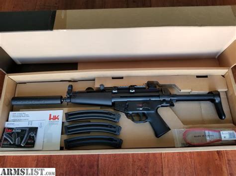 Armslist For Sale Hk Mp5 Tactical Rimfire 22 Long Rifle