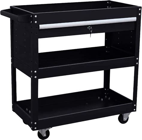 Amazon Com Commercial Residential Heavy Duty Rolling Tool Cart With