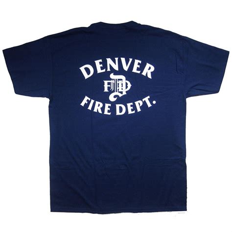 Denver Fire Department T Shirt Sku T137 Etsy