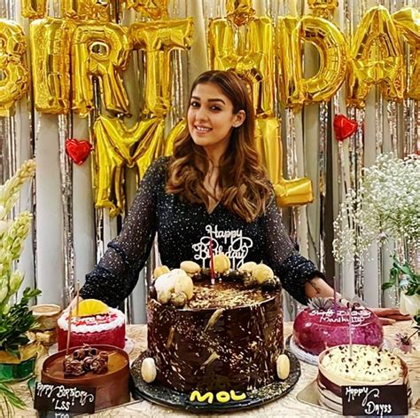 Nayanthara Gets A Surprise Birthday Party At Home Here Are All The