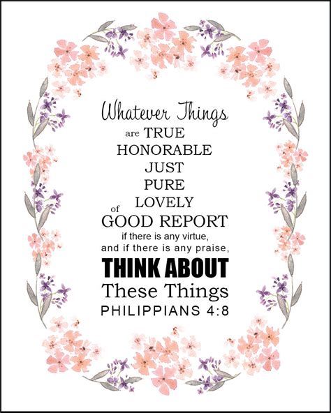 Philippians 48 Whatever Is Pure Free Bible Verse Art Downloads