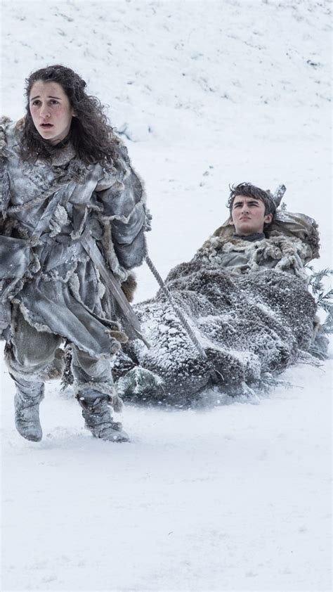 Wallpaper Game Of Thrones Season 7 Brandon Stark Meera Reed Isaac