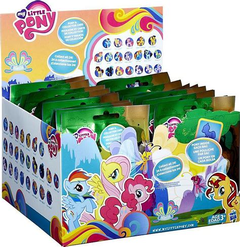 My Little Pony My Little Pony Pvc Series 10 Mystery Box 24 Packs Hasbro