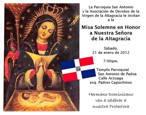 San Antonio On Line Te Invitamos A Nuestra Misa Solemne En Honor A