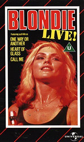 Blondie Live Vhs Amazonde Dvd And Blu Ray