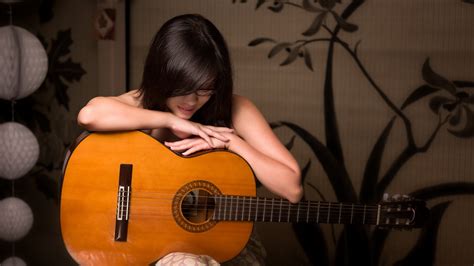 1920x1080 1920x1080 Music Guitar Girl Coolwallpapersme