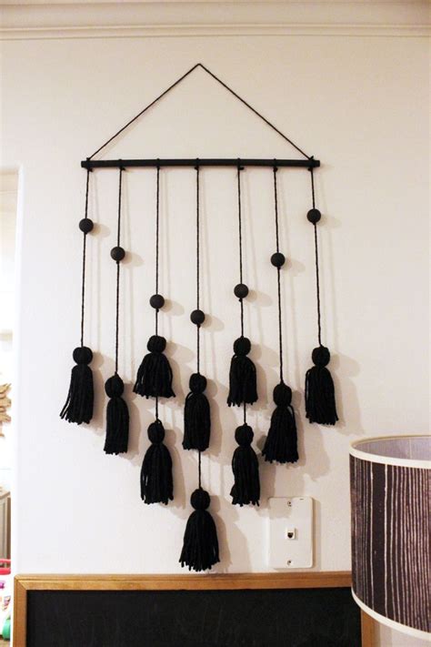 Simple Diy Beaded Tassel Hanging