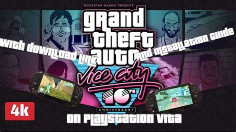 Grand Theft Auto Vice City 10th Anniversary Edition Playstation Vita