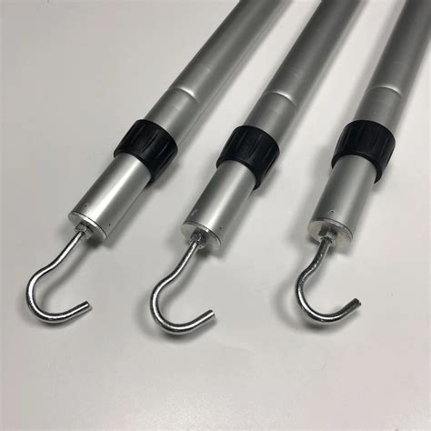 High Quality 5 Sections Aluminum Twist Lock Telescopic Pole Extension