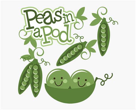 Two Peas In A Pod Svg Hd Png Download Kindpng