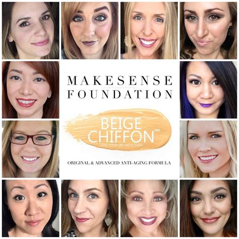 Senegence Makesense Foundation Is A Long Lasting Non Smearing Coverage