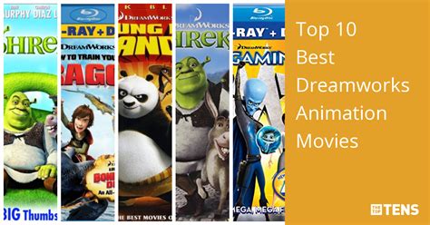 Top 10 Best Dreamworks Animation Movies Thetoptens