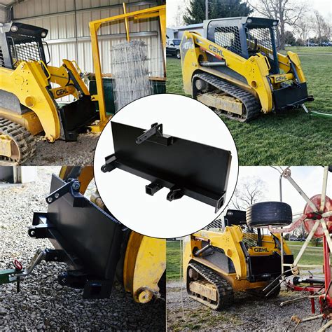 3 Point Attachment Adapter For Universal Skid Steer Quick Attach
