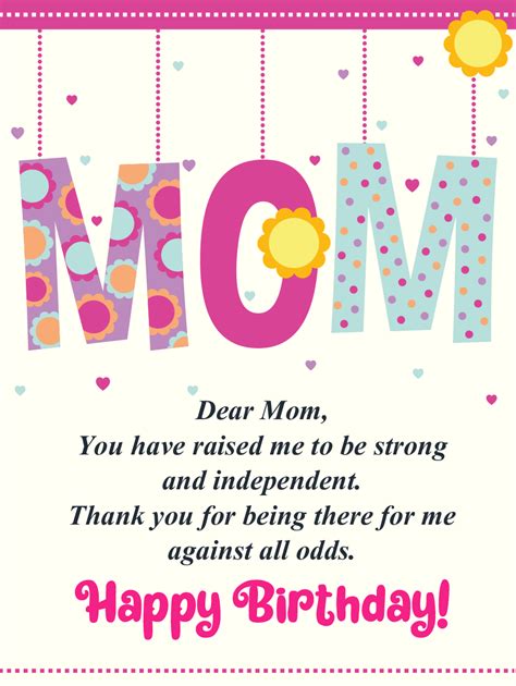 Mother Is A Work Of Art Just Like This Pretty Card Over Here The Dangling Alphabet M And O