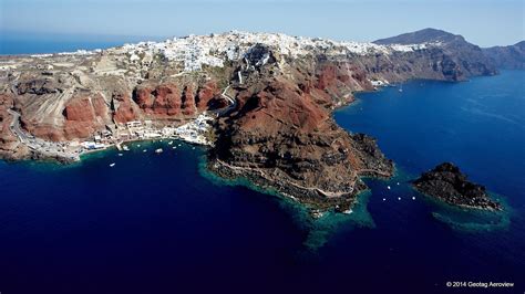 Santorini Cycladic Islands Greece Mediterranean Sea Europe Travel
