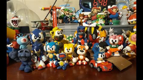 All My Custom Sonic Figuresstatues Sonics 31st Anniversary Youtube