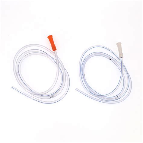 Disposable Pvc Or Silicone Stomach Feeding Tube With Or Without X Ray
