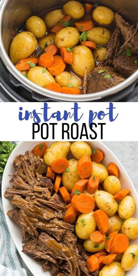 Turn the roast and sear again, 3 to 4 minutes. Instant Pot Pot Roast Recipe (Pressure Cooker Pot Roast ...