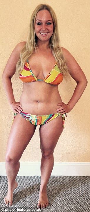Obese Woman Emma Jo Beadle Loses Six Stone To Fit Into Old Bikini
