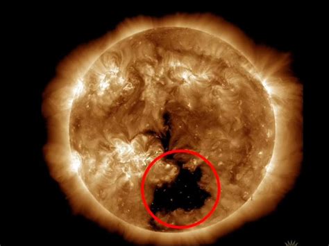 The Sun Has Developed A ‘coronal Hole 20 Times The Size Of Planet
