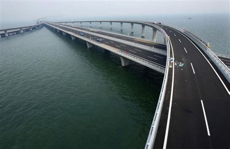 China Has Built The Worlds Longest Over Water Bridge