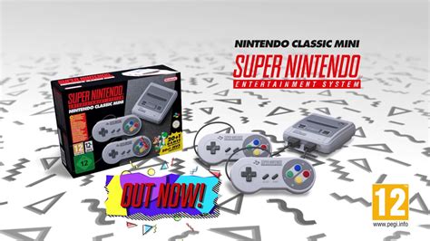 European Super Nes Classic Edition Launch Trailer