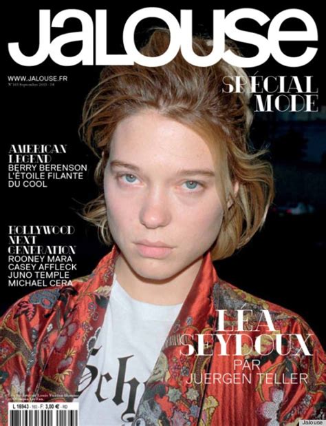Léa Seydoux S No Makeup Cover For Jalouse Is So Refreshing Photo Huffpost Life