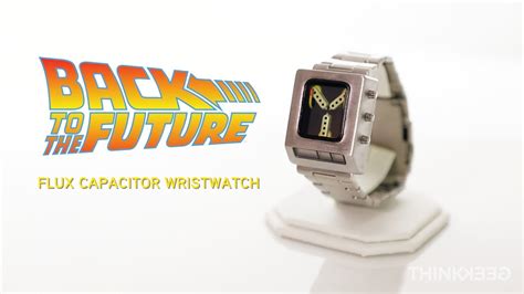 Back To The Future Flux Capacitor Wristwatch From Thinkgeek Youtube