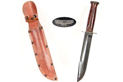 Western Cutlery Wwii Fighting Knife Excellent