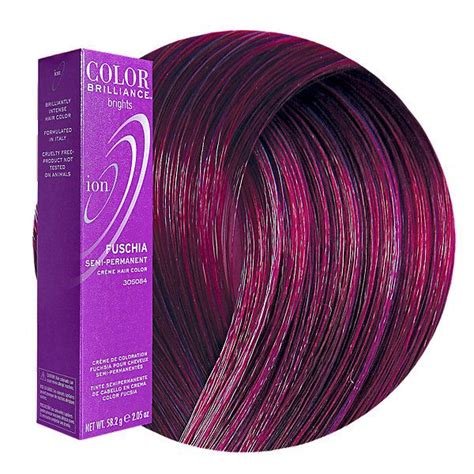 Ion hair colors rose hair color brown hair color shades blonde color ion color brilliance medium brown hair long red hair mixed hair sally beauty. Fuchsia Semi Permanent Hair Color in 2020 | Hair dye ...