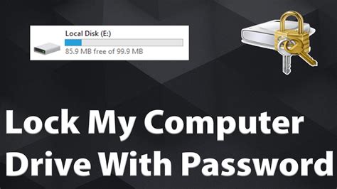 How To Lock My Pc Drive With Password Wh Solution Youtube