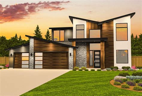 Awe Inspiring Modern House Plan With Casita With Many New Styles