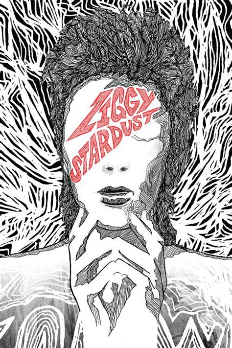 Zig Zag Ziggy By Yaz Rosete David Bowie Ziggy Stardust David