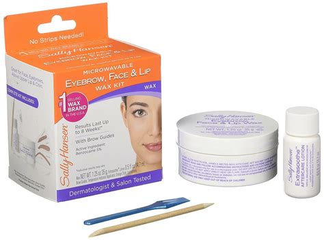 Sally Hansen Eyebrow Face Lip Stripless Face Wax Kit Ebay